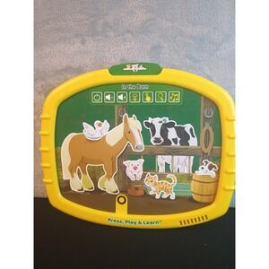 John Deere Press Play & Learn Farm Sounds Tractor Electronic Toy Cards Kids